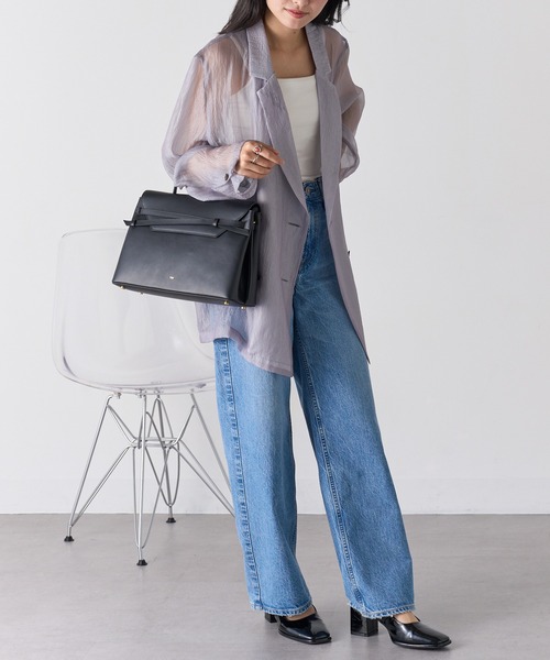 tov(トーヴ)の「【TOV】26SS新色あり MIMI GRAND T25W02B560 T26S07B599(ハンドバッグ・レディース・キャメル/ブラック系その他2/グレイッシュベージュ/サックスブルー/ブラック/ブラウン/ホワイト・FREE)」の9枚目の写真