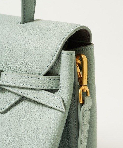 tov(トーヴ)の「【TOV】26SS新色あり MIMI GRAND T25W02B560 T26S07B599(ハンドバッグ・レディース・キャメル/ブラック系その他2/グレイッシュベージュ/サックスブルー/ブラック/ブラウン/ホワイト・FREE)」の19枚目の写真