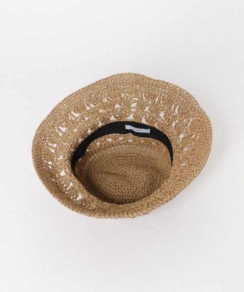 SMELLY(スメリー)の「シェルアミモチーフハット(ハット・レディース・アイボリー/ベージュ・-)」の17枚目の写真