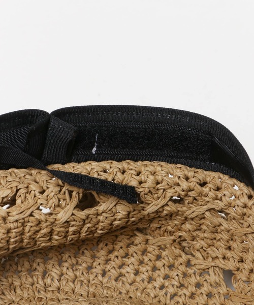 SMELLY(スメリー)の「シェルアミモチーフハット(ハット・レディース・アイボリー/ベージュ・-)」の18枚目の写真