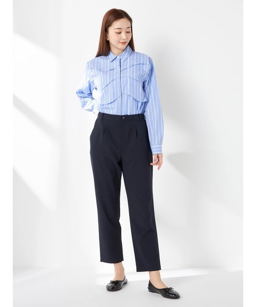McGREGOR(マックレガー)の「Reflax クロップドパンツ(その他パンツ・レディース・キャメル/ブラック/ネイビー・S/M/L)」の4枚目の写真