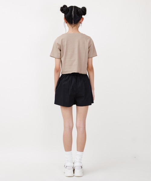 PINKHUNT(ピンクハント)の「PINKHUNT ピンクハント 折り返しウエストスカパン ショートパンツ 0629K(その他パンツ・キッズ・ブラック/カーキ・140cm/150cm/160cm/120cm/130cm)」の8枚目の写真