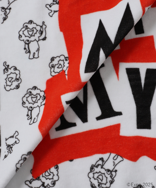 JOURNAL STANDARD relume（ジャーナルスタンダード　レリューム）の「ミャクミャク × relume パンクロック タオル（その他小物・メンズ・ホワイト・FREE）」の6枚目の写真