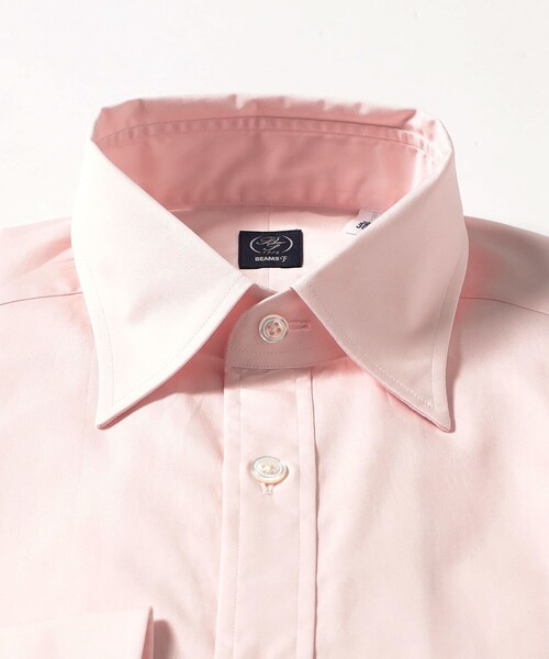 BEAMS F（ビームスエフ）の「コットン ポプリン レギュラーカラーシャツ（シャツ/ブラウス・メンズ・ピンク・39/40/42/43/37/38/41）」の3枚目の写真