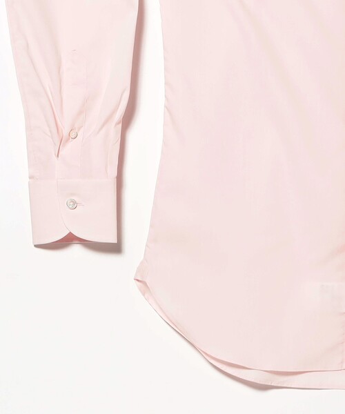 BEAMS F（ビームスエフ）の「コットン ポプリン レギュラーカラーシャツ（シャツ/ブラウス・メンズ・ピンク・39/40/42/43/37/38/41）」の5枚目の写真