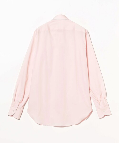 BEAMS F（ビームスエフ）の「コットン ポプリン レギュラーカラーシャツ（シャツ/ブラウス・メンズ・ピンク・39/40/42/43/37/38/41）」の6枚目の写真