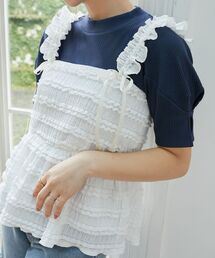 MAJESTIC LEGON | カットレースリボンキャミソール(キャミソール)