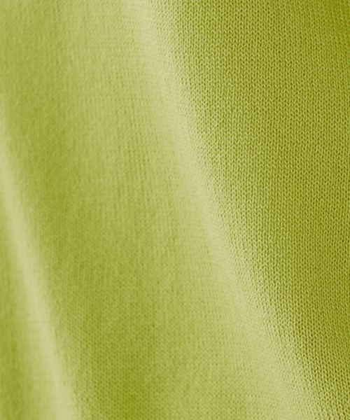 slattgir（スラットジール）の「高身長　【アイスクリーンプレミアム】Vネックカーディガン（持続冷感・毛玉なりにくい・UVカット）（カーディガン/ボレロ・レディース・ブラック/杢グレー/グリーン・LL/3L/4L/5L/M/L）」の16枚目の写真