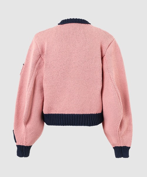 anrealage homme(アンリアレイジオム)の「FRIENDS PULLOVER KNIT(ニット/セーター・メンズ・ピンク/ブルー・46/48)」の3枚目の写真