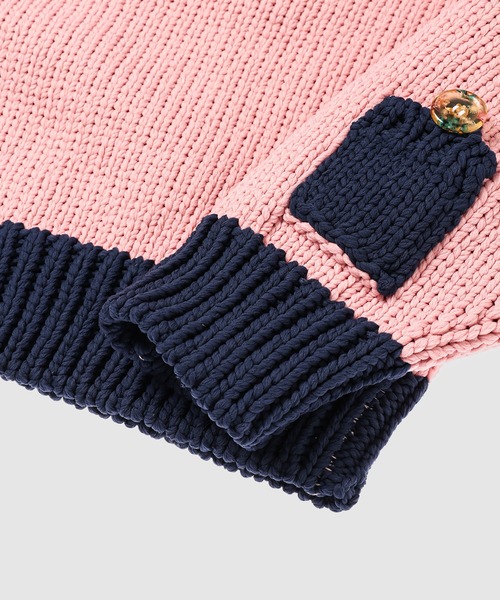 anrealage homme(アンリアレイジオム)の「FRIENDS PULLOVER KNIT(ニット/セーター・メンズ・ピンク/ブルー・46/48)」の8枚目の写真