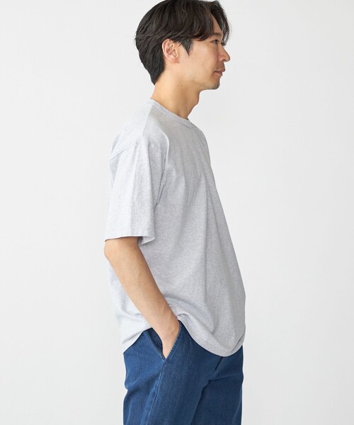 SHIPS(シップス)の「SHIPS: スタンダード チューブ Tシャツ(Tシャツ/カットソー・メンズ・ホワイト/ブラック/グレー・X-LARGE/LARGE/MEDIUM/SMALL)」の16枚目の写真
