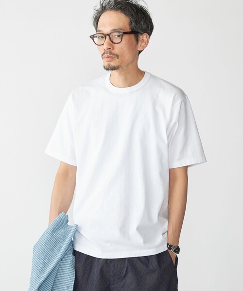 SHIPS(シップス)の「SHIPS: スタンダード チューブ Tシャツ(Tシャツ/カットソー・メンズ・ホワイト/ブラック/グレー・X-LARGE/LARGE/MEDIUM/SMALL)」の15枚目の写真