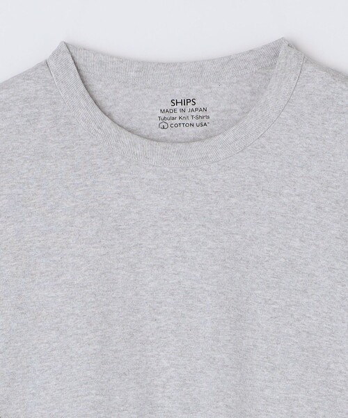 SHIPS(シップス)の「SHIPS: スタンダード チューブ Tシャツ(Tシャツ/カットソー・メンズ・ホワイト/ブラック/グレー・X-LARGE/LARGE/MEDIUM/SMALL)」の12枚目の写真