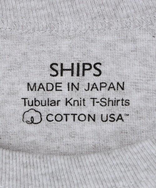 SHIPS(シップス)の「SHIPS: スタンダード チューブ Tシャツ(Tシャツ/カットソー・メンズ・ホワイト/ブラック/グレー・X-LARGE/LARGE/MEDIUM/SMALL)」の11枚目の写真