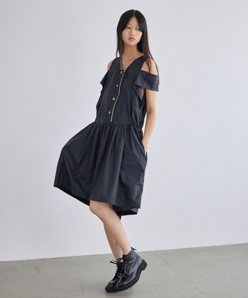 CHERIE(シェリー)の「CHERIE ONE PIECE(ワンピース・レディース・ブラック/ホワイト・FREE)」の7枚目の写真