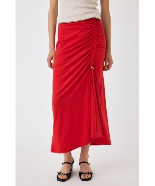 MOUSSY（マウジー）の「DRAWSTRING CUT スカート（スカート・レディース・レッド/ブラック・FREE）」の18枚目の写真