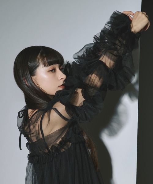 Elegant volume sleeves セットキャミドレス（ドレス）｜Ezick