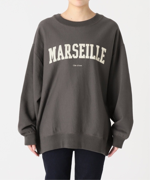 WEB限定/追加》MARSEILLE ロゴスウェット（スウェット）｜SLOBE IENA