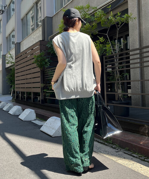 スウェットタンクプルオーバー（Tシャツ/カットソー）｜DouDou
