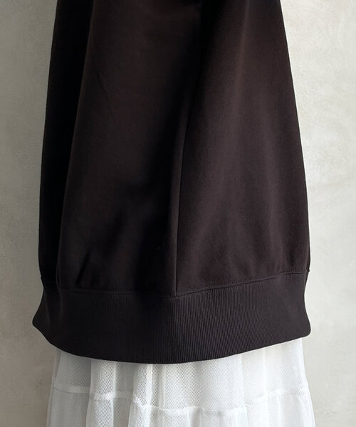 DouDou（ドゥドゥ）の「スウェットタンクプルオーバー（Tシャツ/カットソー・レディース・オフホワイト/グレー/ブラック/ブラウン・FREE）」の7枚目の写真