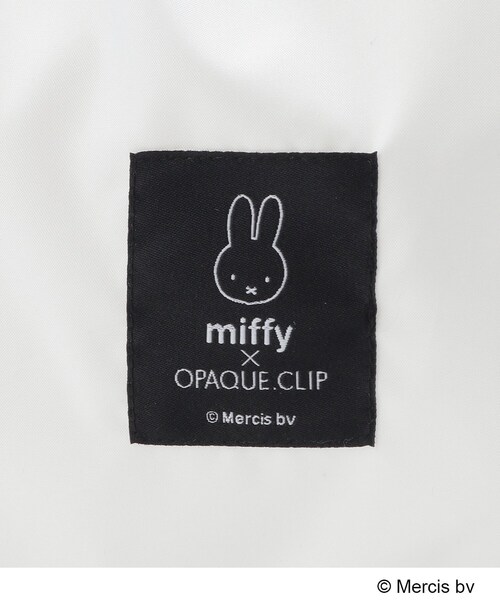 OPAQUE.CLIP（オペークドットクリップ）の「【miffyコラボ】ナップザック（バックパック/リュック・レディース・オフホワイト/ブラック・00）」の17枚目の写真