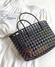 ammy.（エイミードット）の「【 ammy. / エイミードット 】 カラー メルカドバッグ / かごバッグ（かごバッグ）」