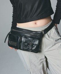 X-girl(GbNXK[)FAUX LEATHER 2WAY BELT BAG(V_[obO)