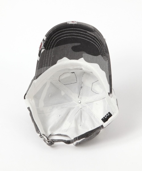 LAND MUSEUM（ランドミュージアム）の「LAND MUSEUM／カモフラダメージCAP（キャップ・メンズ・ダークブラウン/グレー/カーキ・FREE）」の9枚目の写真