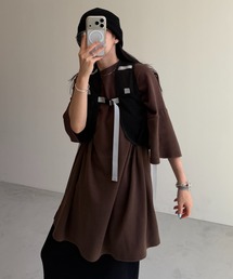 wee9s（ウィークス）の「HANSODE sweatee   スーパールーズライトスウェッティー(半袖)（Tシャツ/カットソー）」