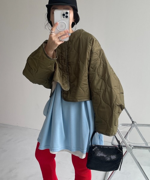 wee9s（ウィークス）の「HANSODE sweatee / スーパールーズライトスウェッティー(半袖)（Tシャツ/カットソー・レディース・スカイブルー/ブラック/アイボリー/グレー/チェリーピンク/ベビーピンク/オレンジ/ターコイズブルー/レッド/ブラック系2/ライトイエロー/ネイビー・FREE）」の13枚目の写真