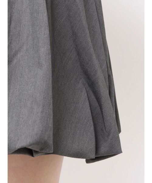 フリルショルダーバルーンミニワンピース（ワンピース）｜jouetie