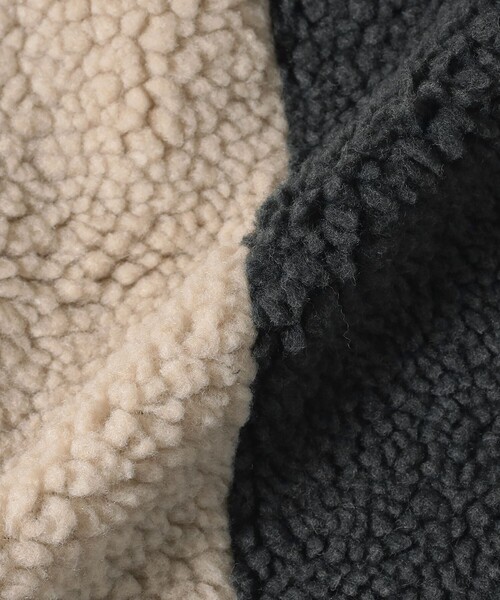 B:MING by BEAMS(ビーミングバイビームス)の「リバーシブル ボア ベスト 2025FW(90~140cm)(ベスト・キッズ・パープル系その他5/チャコールグレー・M(110-120)/L(130-140)/S(90-100))」の5枚目の写真