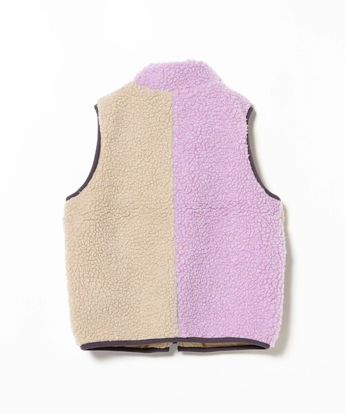 セール】リバーシブル ボア ベスト 2025FW（90～140cm）（ベスト）｜B