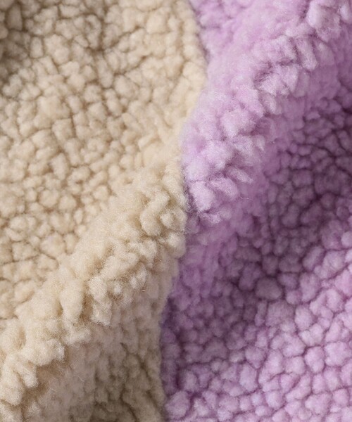 B:MING by BEAMS(ビーミングバイビームス)の「リバーシブル ボア ベスト 2025FW(90~140cm)(ベスト・キッズ・パープル系その他5/チャコールグレー・M(110-120)/L(130-140)/S(90-100))」の13枚目の写真