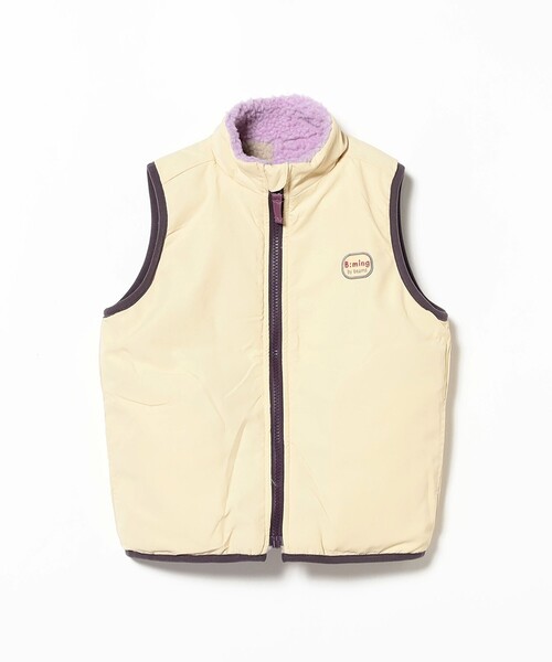 セール】リバーシブル ボア ベスト 2025FW（90～140cm）（ベスト）｜B