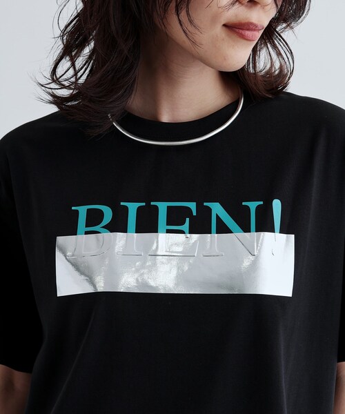 セール】【再入荷／接触冷感】箔プリントロゴTシャツ（Tシャツ