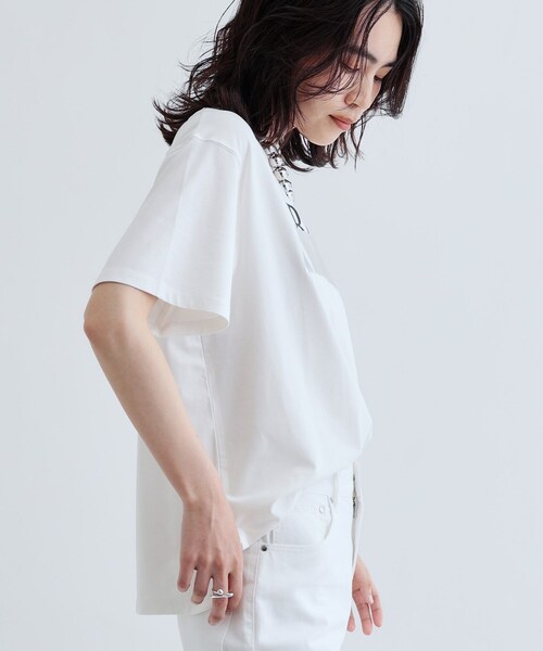 セール】【再入荷／接触冷感】箔プリントロゴTシャツ（Tシャツ