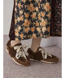 merry jenny | Wリボンフェイクファースニーカー(スニーカー)