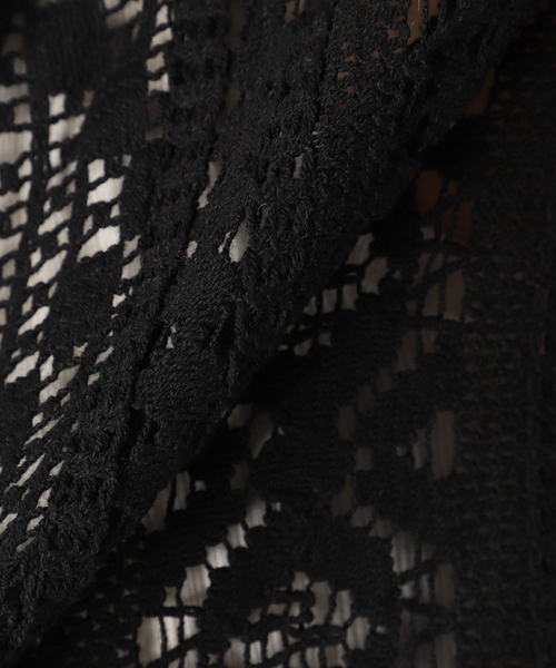 FRAMeWORK（フレームワーク）の「≪追加≫アンティークレースOPカラーシャツ 2（シャツ/ブラウス・レディース・ブラック/アイボリー・FREE）」の16枚目の写真