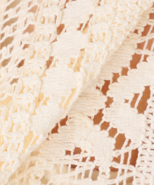 FRAMeWORK（フレームワーク）の「≪追加≫アンティークレースOPカラーシャツ 2（シャツ/ブラウス・レディース・ブラック/アイボリー・FREE）」の3枚目の写真