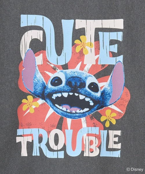 セール】スティッチ/ヴィンテージ風ピグメントTシャツ（Tシャツ