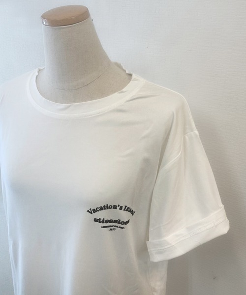 XIAOAZE バックプリント Tシャツ ホワイト セール】バックプリントTシャツ(Tシャツ/カットソー)|MILAE