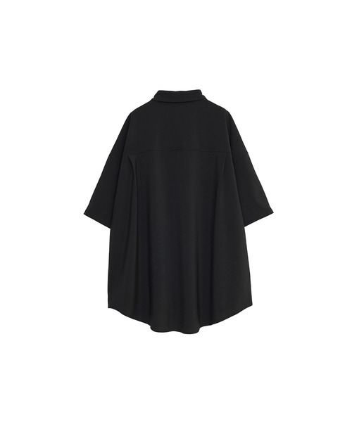 Nora Lily(ノラリリー)の「【Nora Lily】Echo Solid S/S Overshirt(シャツ/ブラウス・メンズ・ブラック/ライトパープル・FREE)」の11枚目の写真