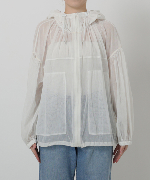 IENA LA BOUCLE ソフトメッシュパーカー（その他アウター