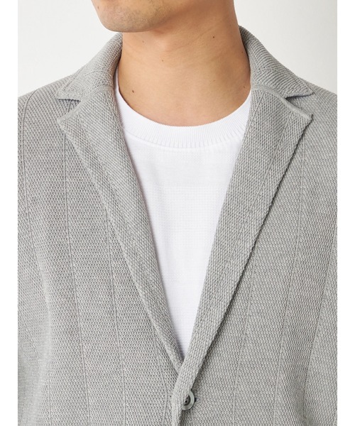 McGREGOR（マックレガー）の「ニットジャケット（カーディガン/ボレロ・メンズ・チャコールグレー/ネイビー・M/L/XL）」の5枚目の写真