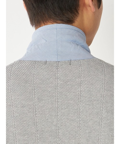 McGREGOR（マックレガー）の「ニットジャケット（カーディガン/ボレロ・メンズ・チャコールグレー/ネイビー・M/L/XL）」の6枚目の写真