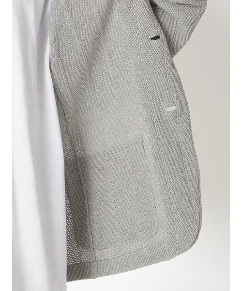 McGREGOR（マックレガー）の「ニットジャケット（カーディガン/ボレロ・メンズ・チャコールグレー/ネイビー・M/L/XL）」の9枚目の写真