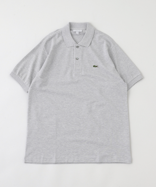 LACOSTE(ラコステ)の「LACOSTE / ラコステ L1264LJ-99 ポロシャツ(ポロシャツ・メンズ・グレー・3/4/5)」の1枚目の写真