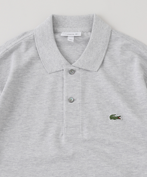 LACOSTE(ラコステ)の「LACOSTE / ラコステ L1264LJ-99 ポロシャツ(ポロシャツ・メンズ・グレー・3/4/5)」の3枚目の写真