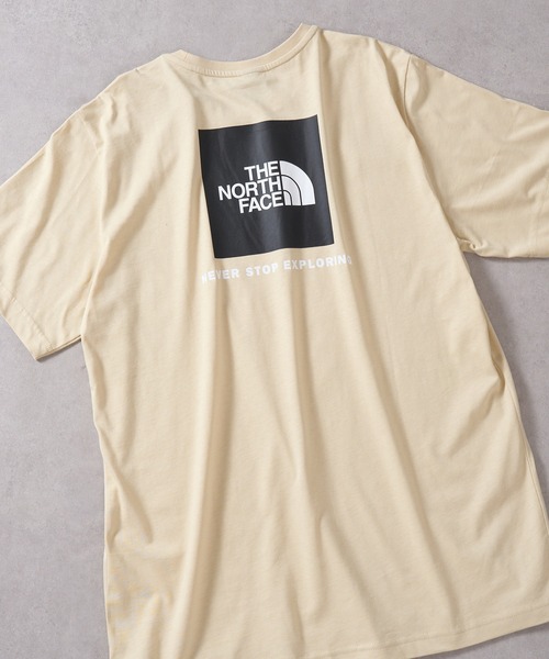 THE NORTH FACE(ザノースフェイス)の「【THE NORTH FACE】スクエア ロゴ トップス NF0A4763(Tシャツ/カットソー・メンズ・グレー系その他3/ホワイト系その他3/ライトベージュ/ブラック/グレー系その他2/グレー系1・S/L/M/LL)」の1枚目の写真